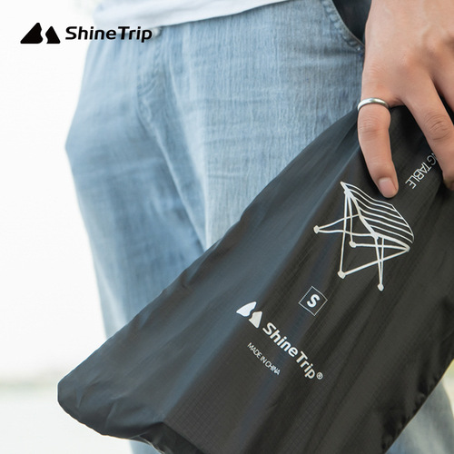 Shanqu outdoor portable aluminum alloy folding table camping stall table multi-purpose picnic barbecue aluminum plate table