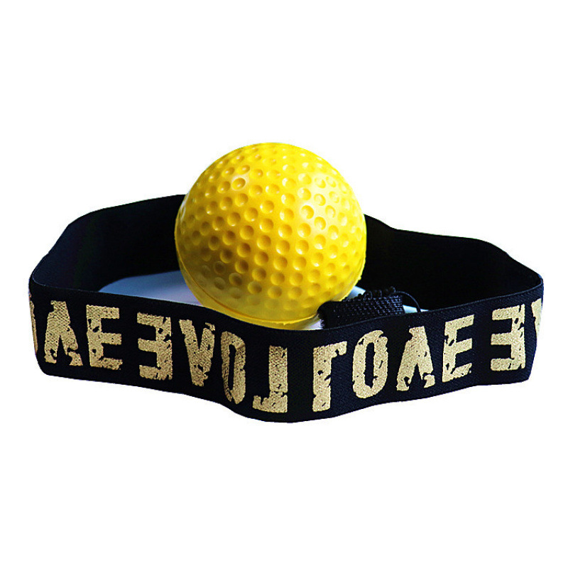 Fabricante directo para suministrar el nuevo tipo de boxeo de nylon con bolas de reacción de cabeza montadas en el equipo de entrenamiento de lucha de sanda.