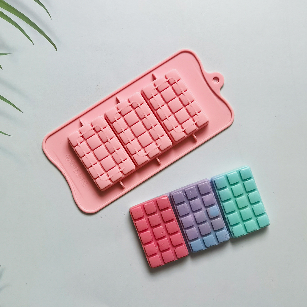 3 chocolate 463 pastel molde de silicona gelatina molde de torta pan herramientas de horneado