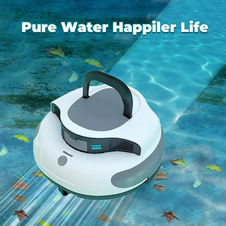 Fully Automatic Intelligent High-Power Swimming Pool Sewage Suction Machine Long-Lasting Vacuum Cleaner Cordless Cleaner Swimming Pool Robot