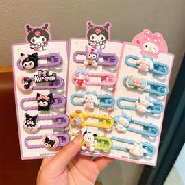 卡通发夹2026新款小女孩发饰可爱儿童发卡头饰宝宝侧边刘海夹不伤