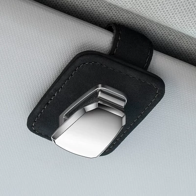 Car Glasses Clip Car Car Glasses Clip/Bill Clip - black-black-line