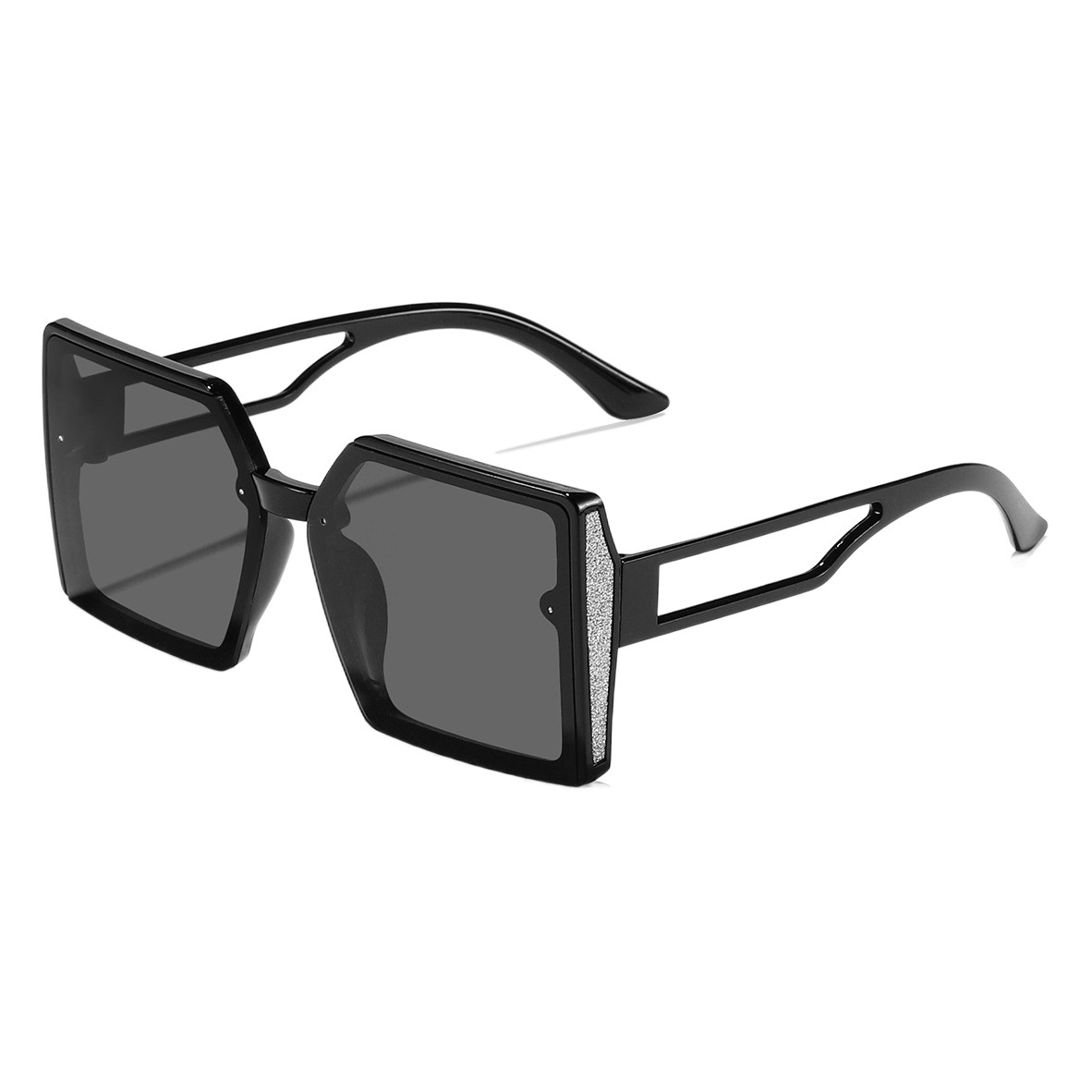 Nuevo transfronterizo al por mayor generoso marco cara de aspecto pequeño hueco gafas pies moda todo-fósforo al aire libre a prueba de UV gafas de sol