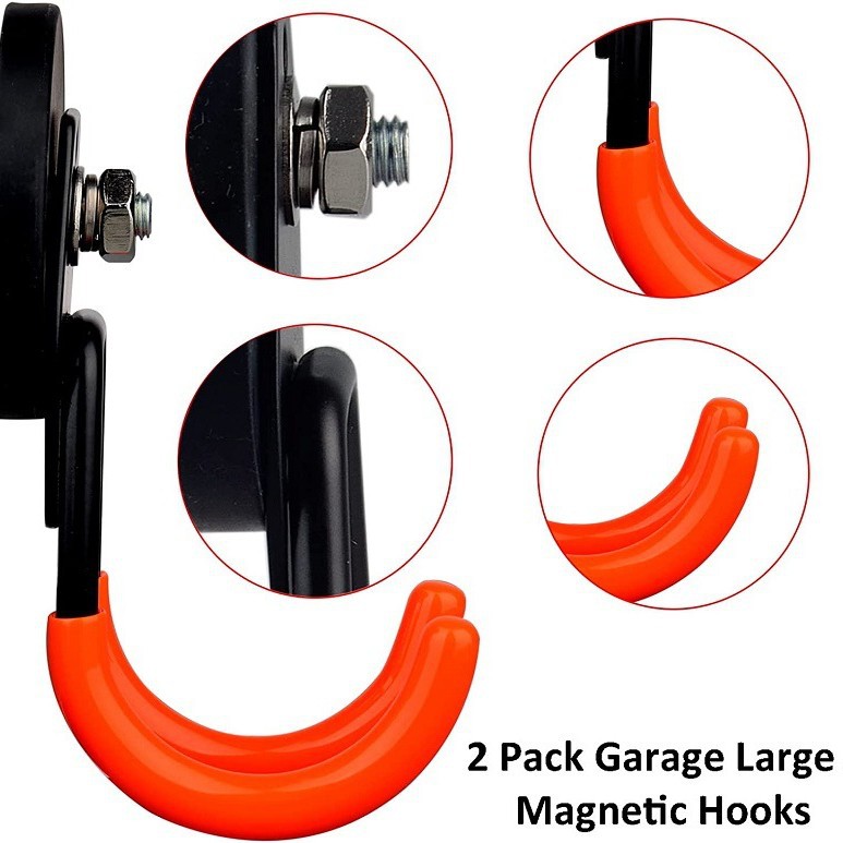 Cruz-frontera especial imán gancho de garaje-almacén libre almacenamiento herramienta gancho hierro Garland puerta gancho fuerte imán palo