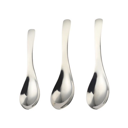 304 stainless steel spoon household soup spoon thickened small spoon adult rice spoon spoon stirring children's coffee spoon