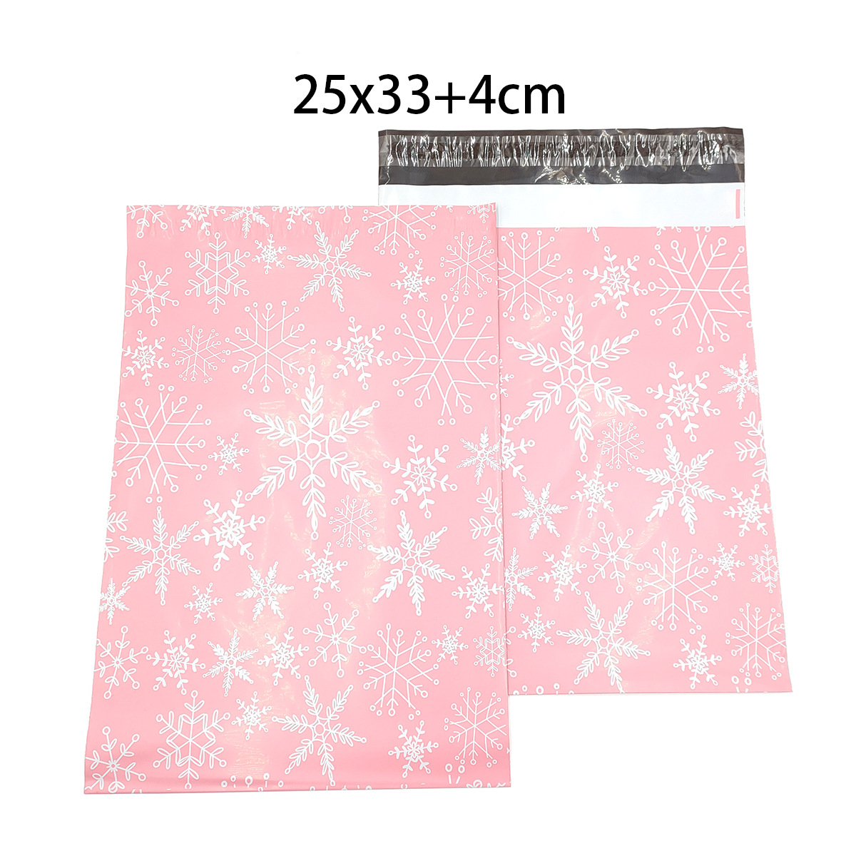 Bolsa de mensajería portátil rosa bolsa de mensajería impermeable gruesa bolsa de embalaje de ropa bolsa de embalaje de impresión de dibujos animados al por mayor