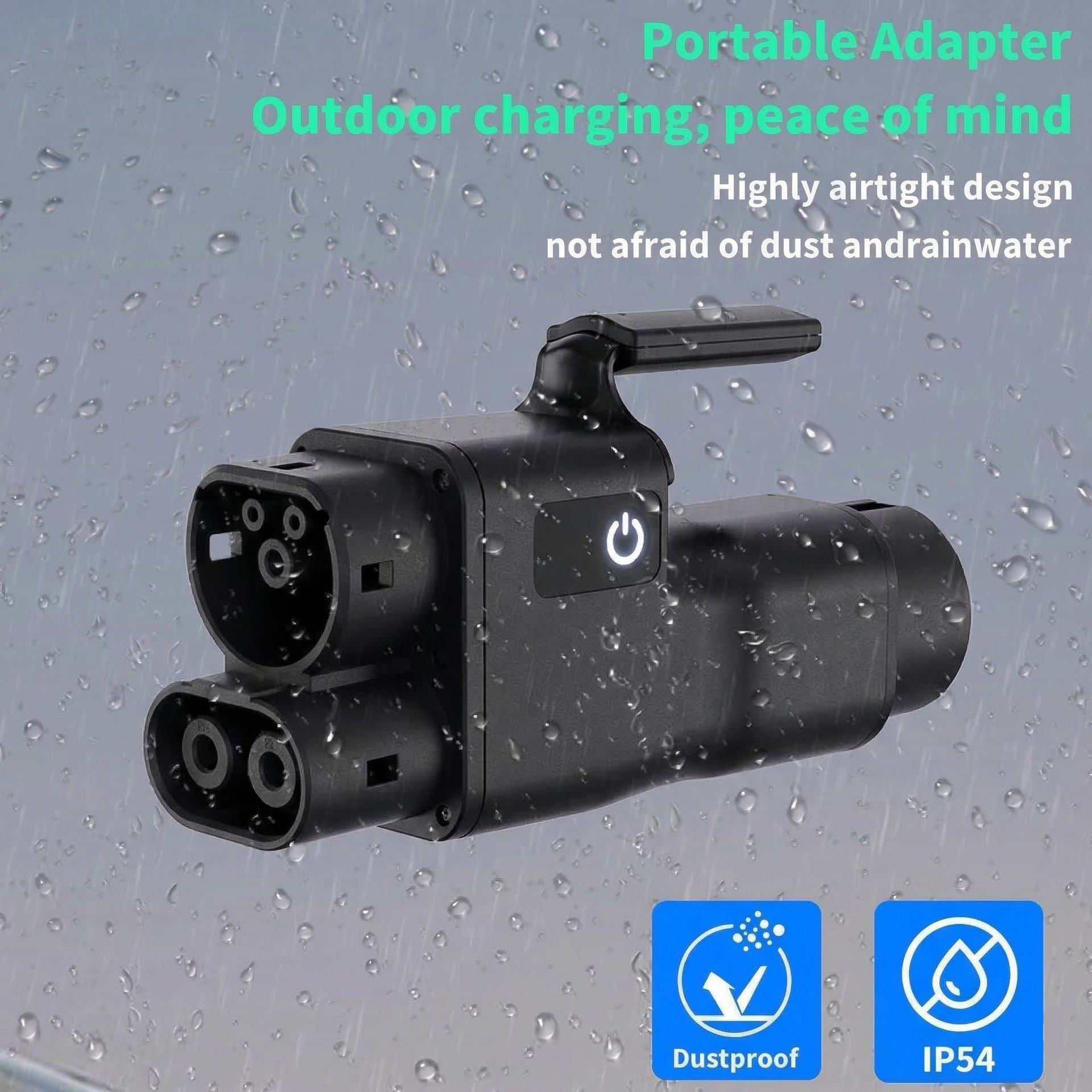 Nto Gb/T to Ccs2 Adapter for Hong Kong Vehicles Traveling North, Dc 300A Fast Charging, National Standard to European Standard Charging Station Adapter