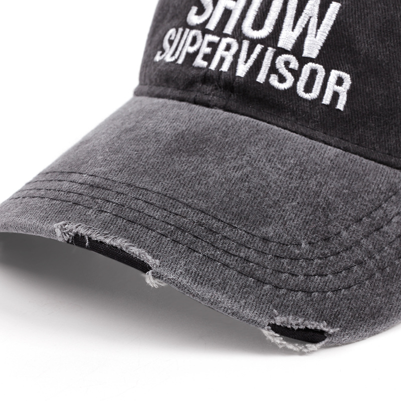 Show Supervisor Funny Mesh Baseball Cap – Sarcastic Trucker Hat For Men & Women - View #9