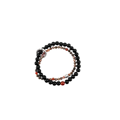 Chinese aesthetics! National style peace knot bead bracelet for women 2024 new natural stone bracelet couple accessories trendy
