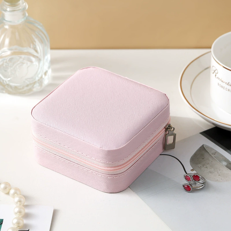 Storage Box Jewelry Box Portable Leather Jewelry from Yomiego