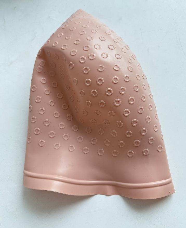 Sombrero de tinte de silicona, sombrero de tinte especial para peluquería, gorro de tinte de aceite para hornear, cinturón de color, aguja de tinte, herramienta de peluquería para el hogar image 15