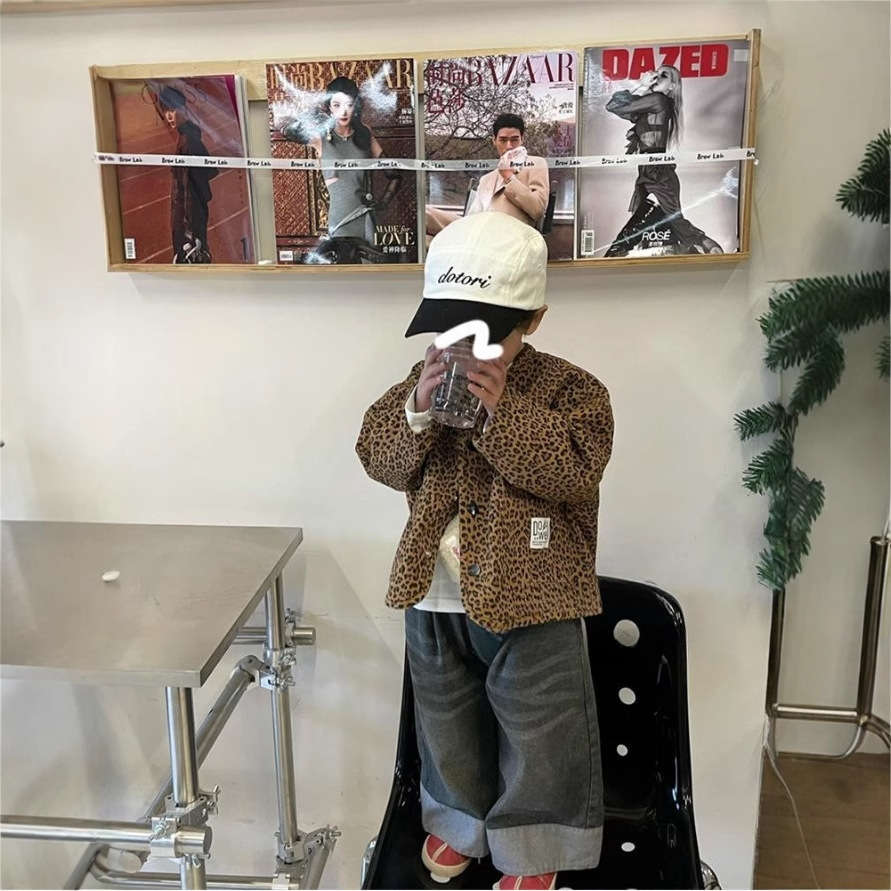 Chaqueta infantil de primavera y otoño chaqueta exterior para niños chaqueta de estilo coreano chaqueta de bebé para hombres chaqueta de niño nuevo image 4