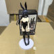 Second-dimensional animation hand-run wholesale beautiful girl back sauce bunny model ornaments large-scale hand-run factory