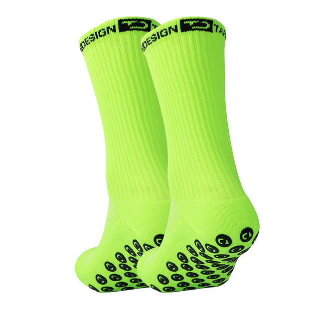 Anti Slip Football Socks Bike Socks Breathable Outdoor Basketball Protect Feet Evil Bicycle Running Soccer Sports Grab