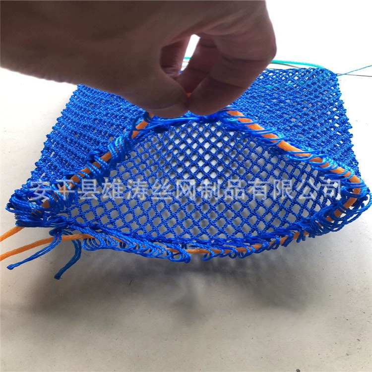 Производитель производит сумки для приманок, сумки для приманок, полиэтиленовые синие сумки для рыболовной сети, сумки для приманок в клетке для крабов, сетчатые сумки