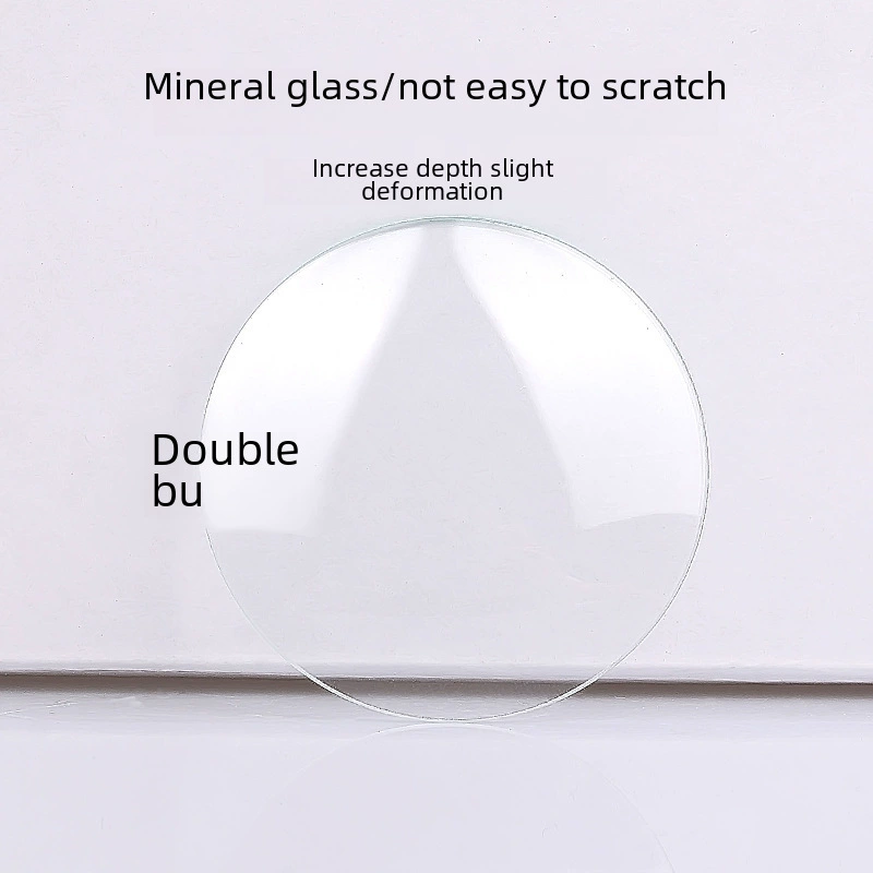 Xiaoping watch spare parts dual lens surface convex arched mirror glass surface mask mirror 16-33