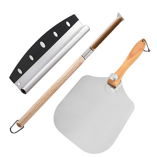 Factory Direct Sales Pizza Tool Set Pizza Cutter Pizza Shovel Pizza Cleaning Oil Brush Kitchen Baking Tools