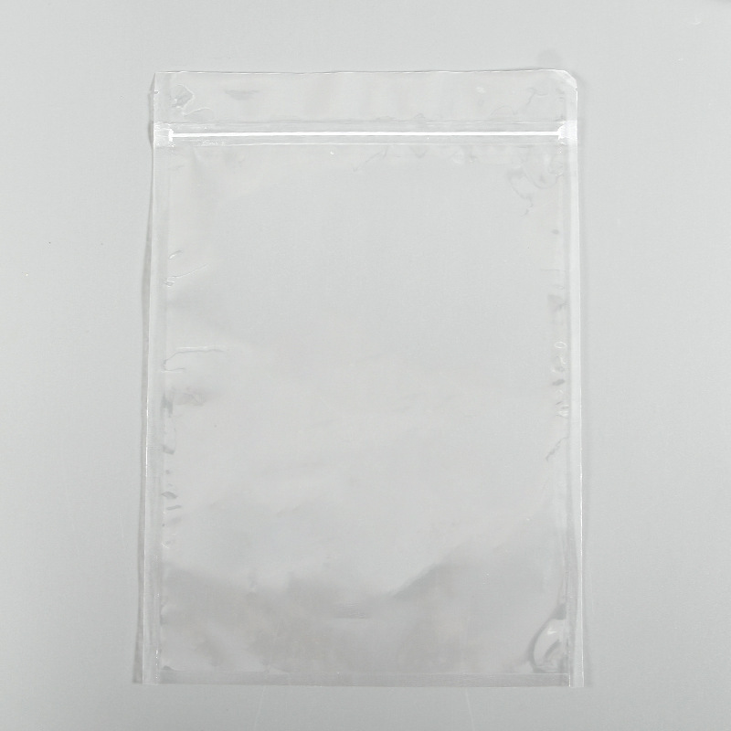 メーカー在庫 食品包装密封袋 高圧膜プラスチックジッパー袋 PE透明平底卸売 防湿密封|undefined