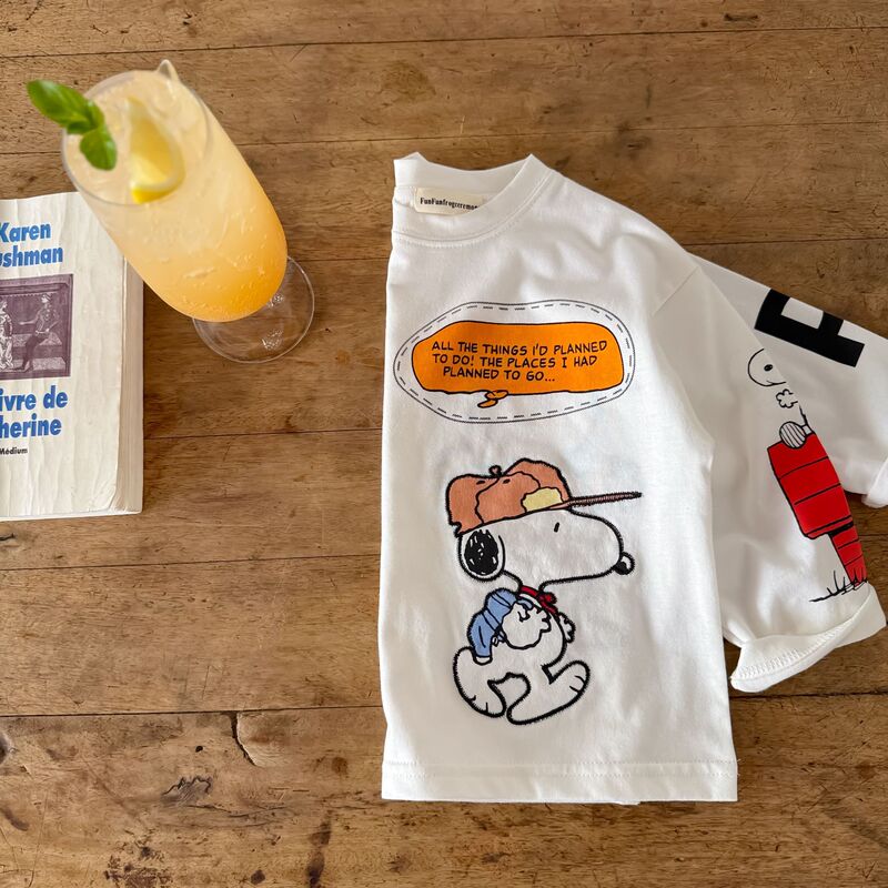 在庫あり長袖子供用 Tシャツ 2025 秋冬韓国風カジュアルベビー半袖夏かわいいボトリングシャツ男の子と女の子用|undefined