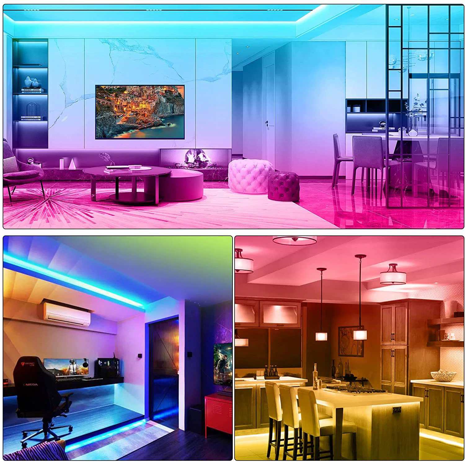 LED light strip, set, smart watch, mobile phone, lamp, bluetooth, 12v