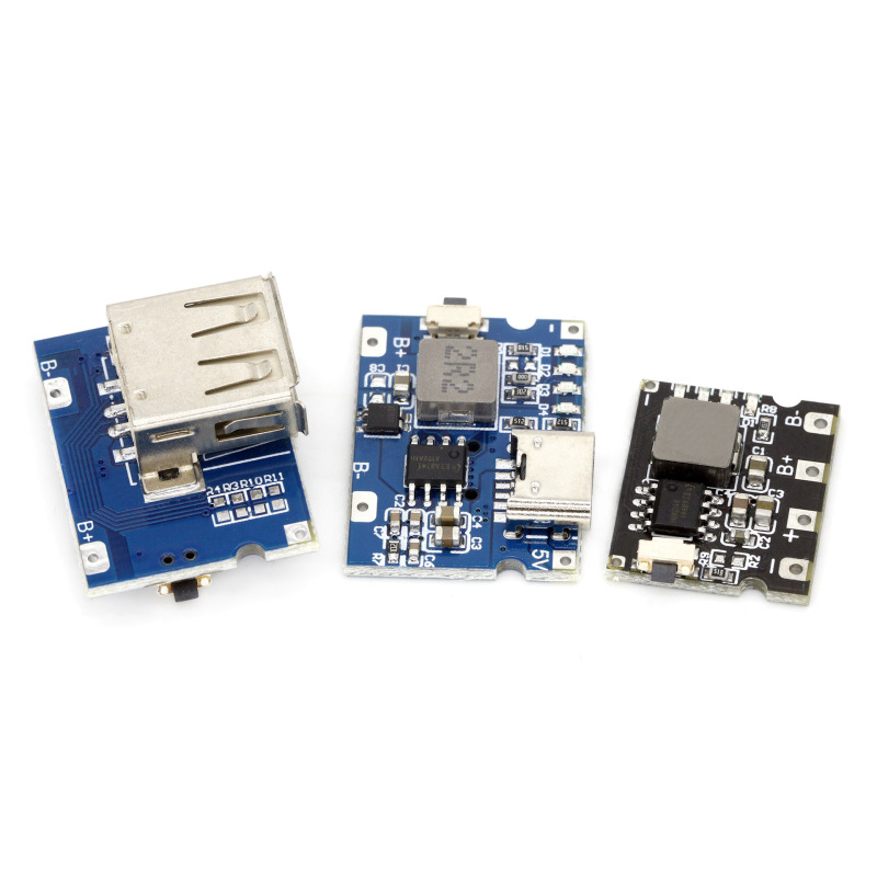 5v2a/2.4aフラッシュ放電リチウム電気充電モジュール電源type-cポート入出力常時オン|undefined