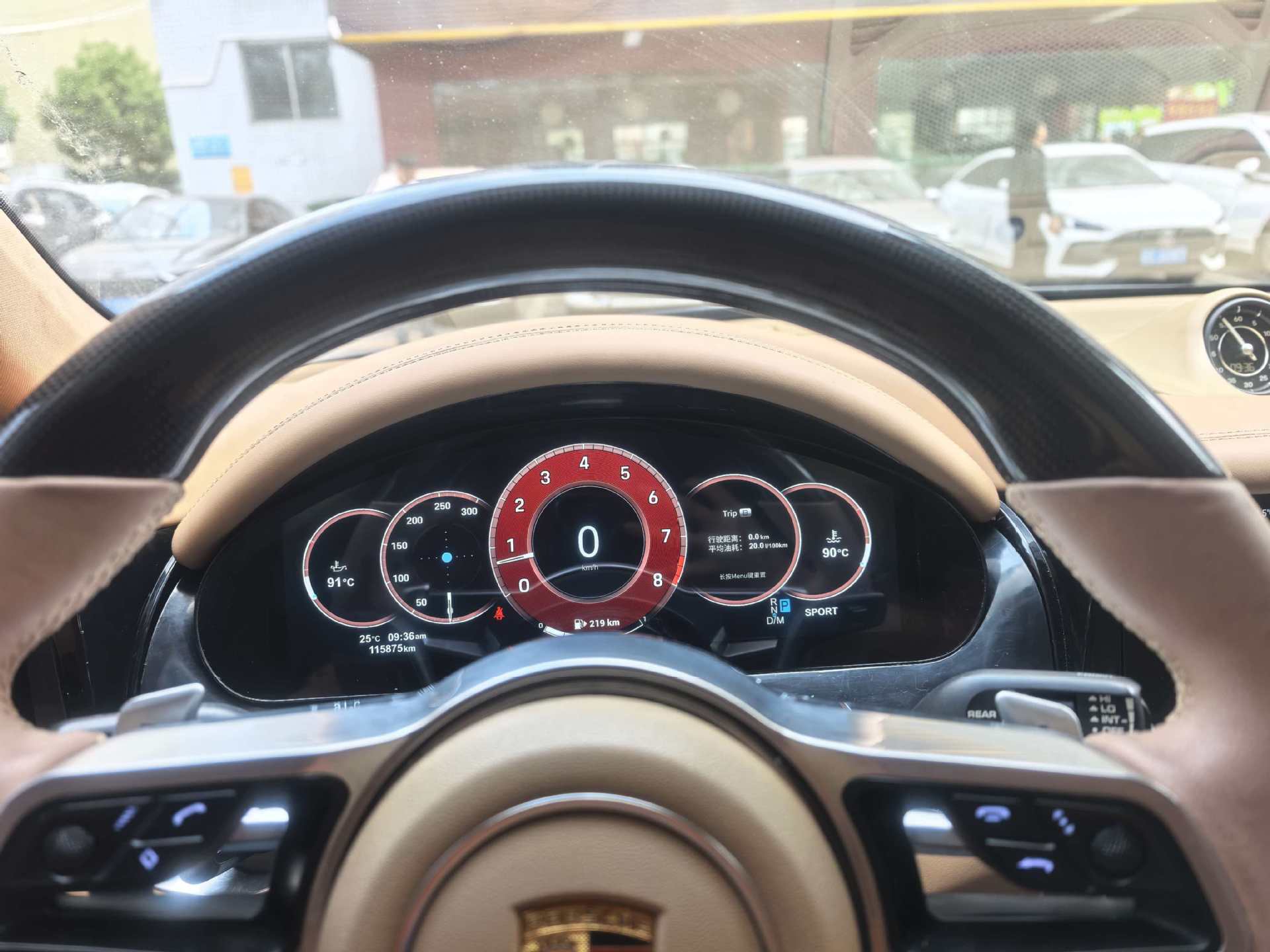 Suitable for Porsche Cayenne 958 Full Lcd Five-Instrument Digital Dashboard Non-Destructive Upgrade Virtual Cockpit Assembly