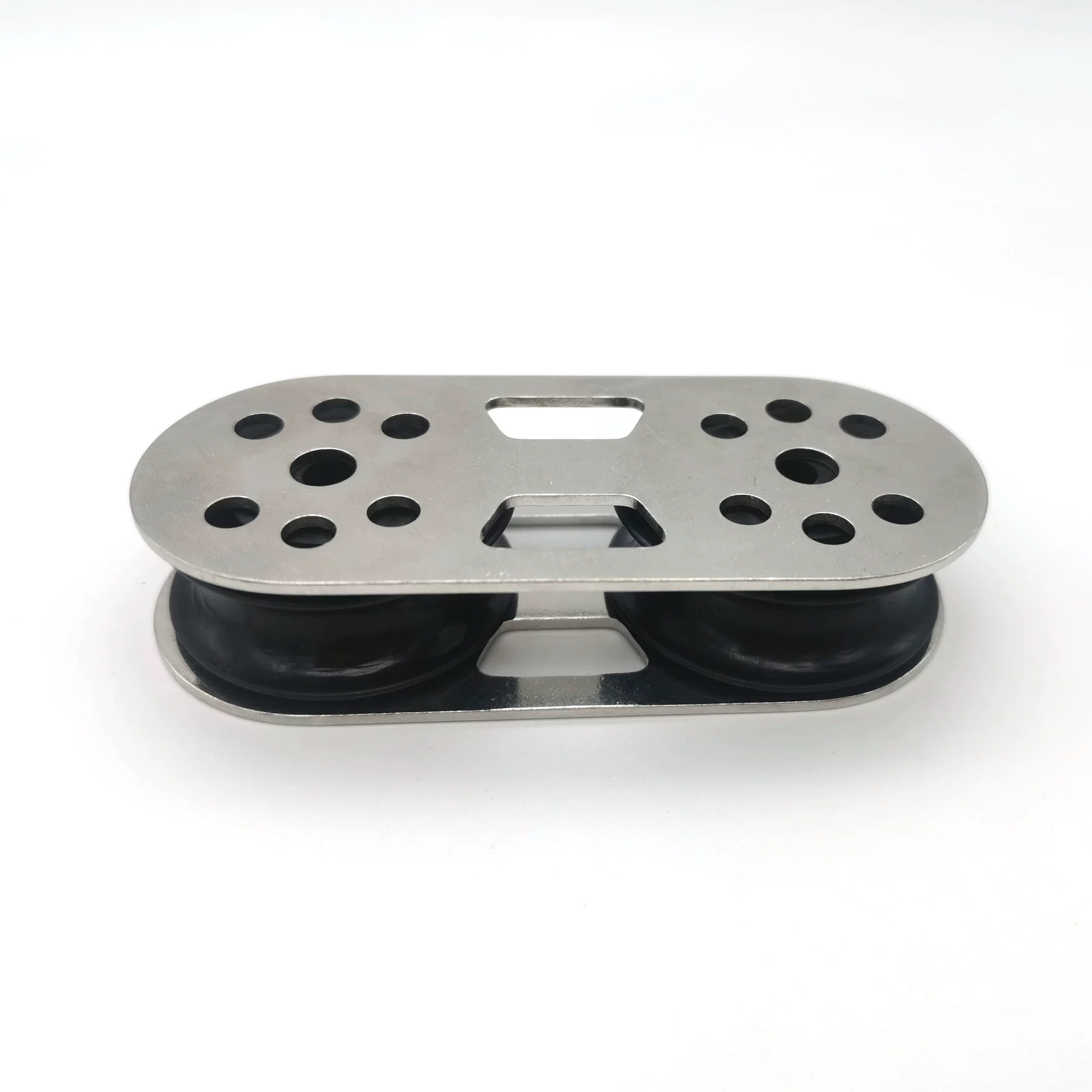 Нержавеющая сталь двойной шкив нейлон шкив Корона блок шкив тяги шкив парусной яхты аксессуары