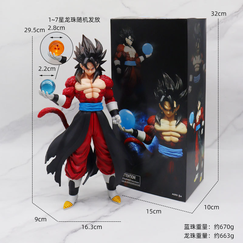 Dragon Ball Goku Hình Mẫu Siêu Saiyan Gogeta Vegito Trận Bị Hư Hại Truyện Tranh Hoạt Hình Búp Bê Ngoại Vi