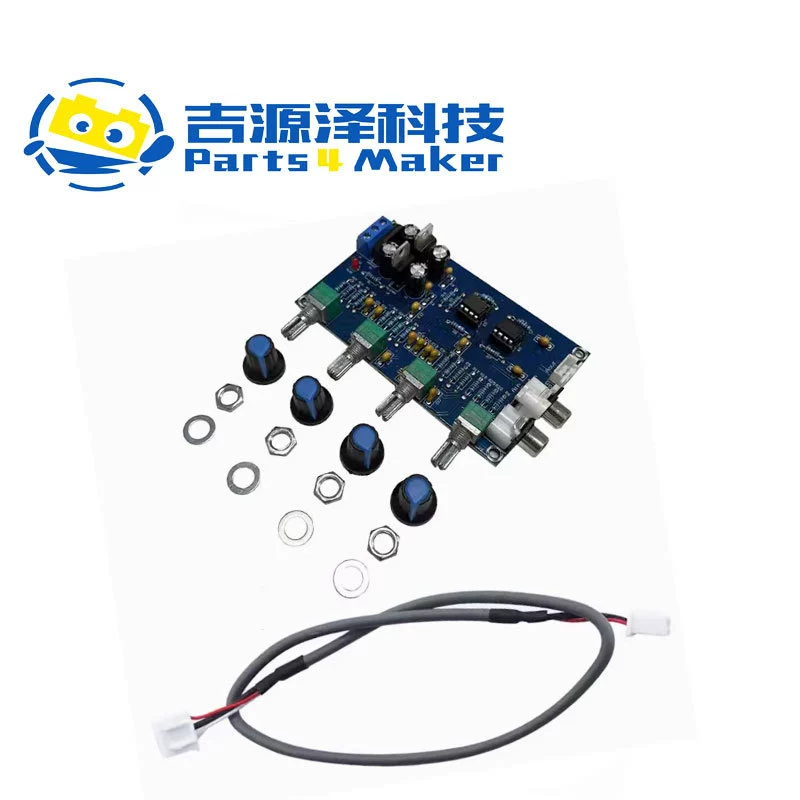 XH-M164 усилитель регулировки звуковой панели передняя панель NE5532 Увеличение и благоустройство регулировки высоких низких частот регулировки