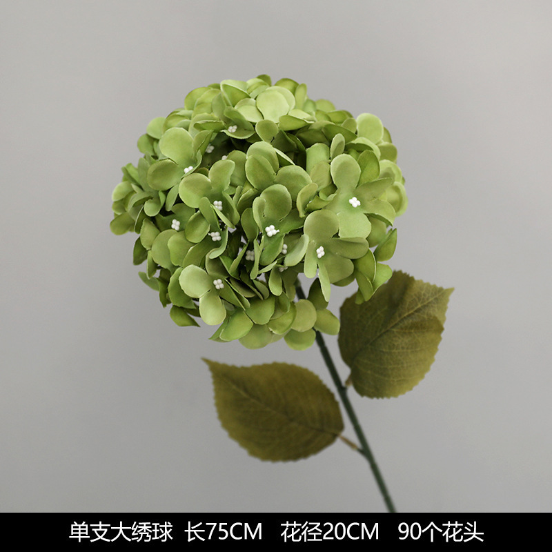 白い造花シーンアレンジメント花の造花ブーケ装飾造花造園アジサイシルクフラワー装飾花|undefined