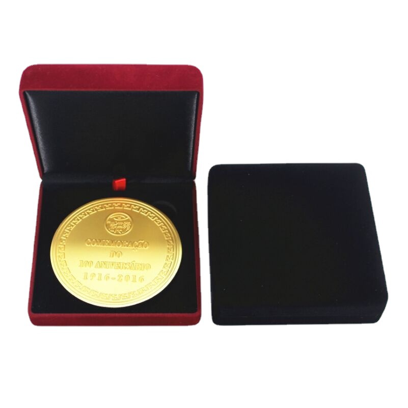 定 制翻盖钱币包装盒 勋章盒 纪念币盒 金币圆币礼盒客户 批发