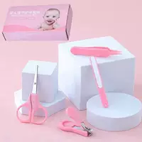 Детские кусачки для ногтей костюм новорожденного ребенка специальные анти-мясо Дети Безопасность Уход Ножницы нос клип