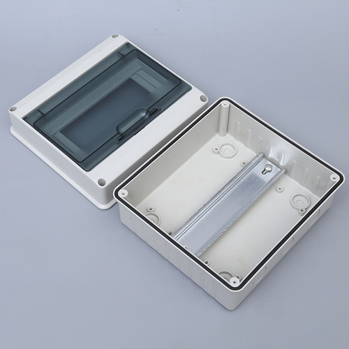 Outdoor waterproof H-type distribution box, rainproof plastic charging station leakage protector box, waterproof circuit breaker box