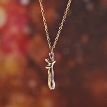 Couple Hugging Pendant Necklaces Lovers Together������