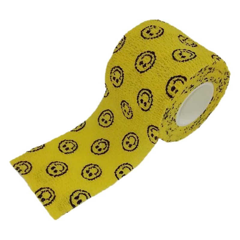 Non-woven self-adhesive elastic bandage hand joint bandage color printing tape