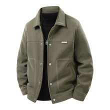 冬季薄款羽绒服男士翻领加厚新款简约保暖白鸭绒男式羽绒服外套男