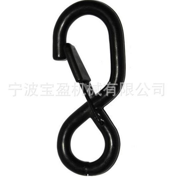 S型挂钩美式S钩包塑S钩拉紧器配件S钩带保险S钩