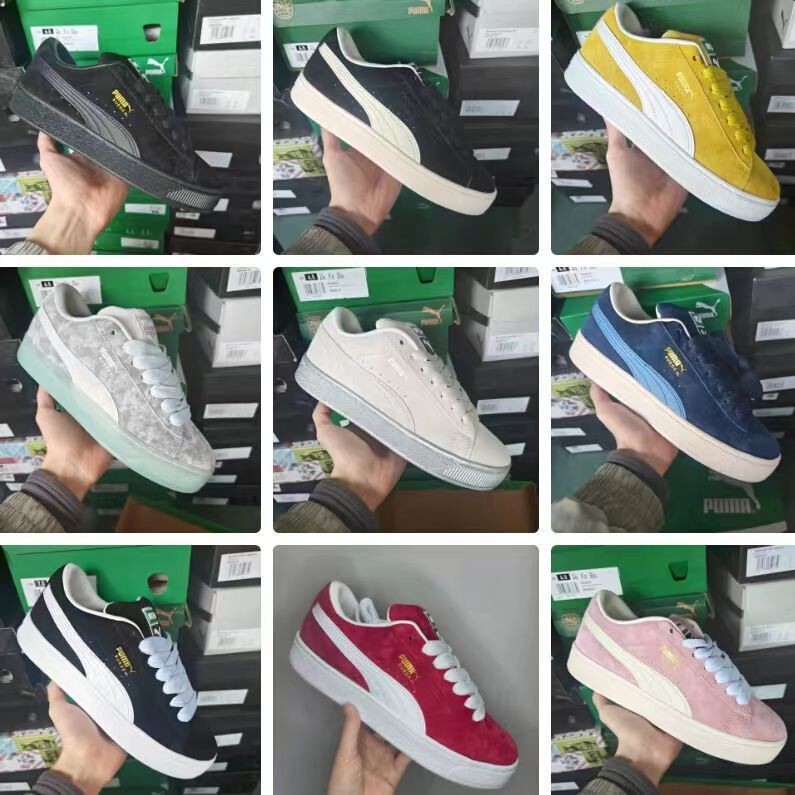 Putian Pm Popular Style Biaojia Trendy Simple Retro Low-Top Bread Wear-Resistant Couple Campus Casual Sports Shoes Sneakers