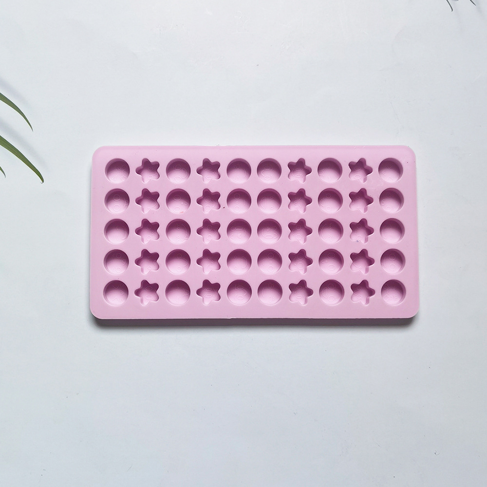 50 incluso pentagonal 183 molde de silicona pastel helado pudín molde de postre jabón utensilios