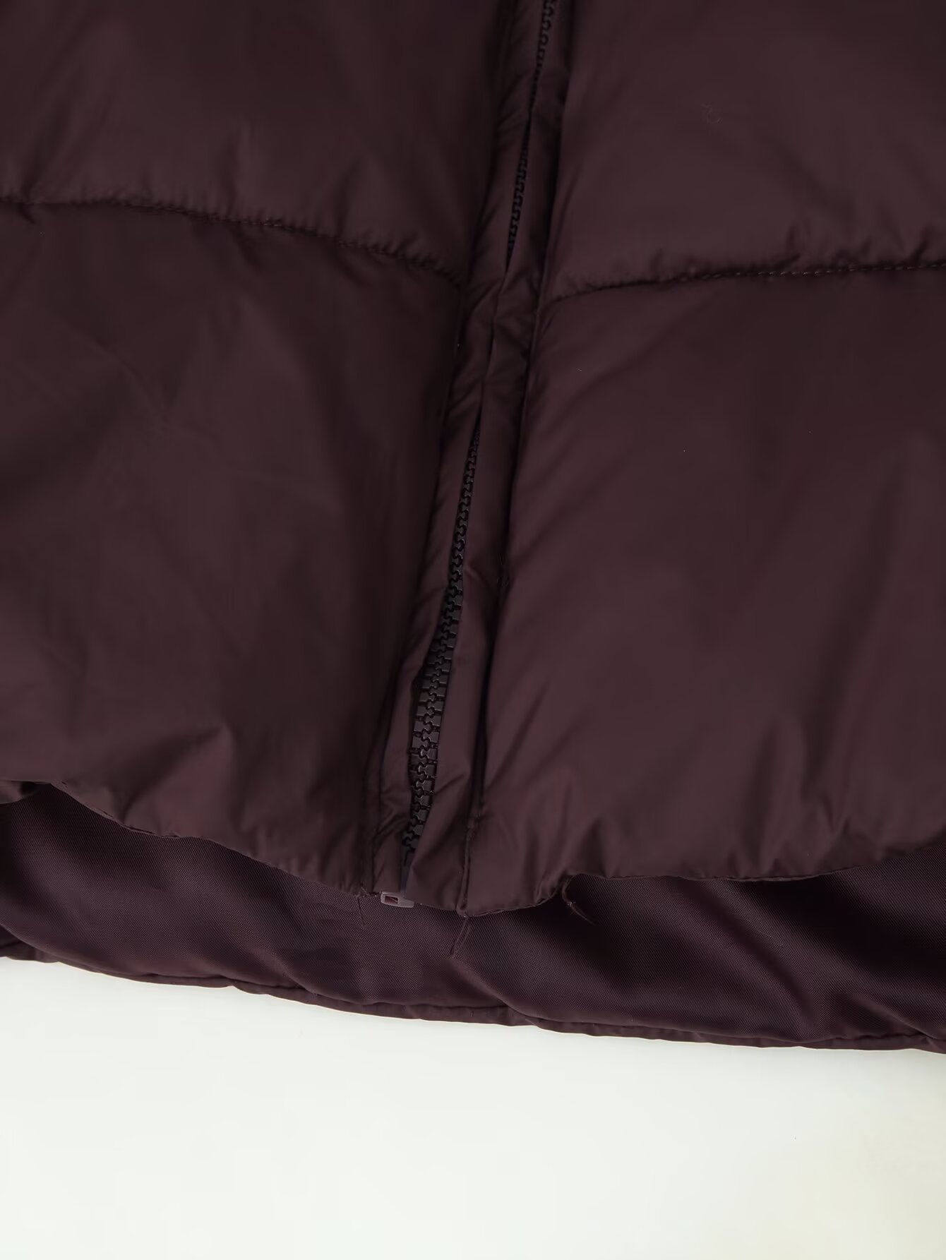 Simple Versatile Loose-fitting Padded Coat With A Hood Simple Versatile Loose-fitting Padded Coat With A Hood