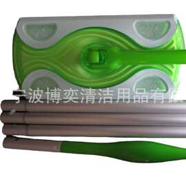 四节小平拖木地板平拖平板拖把拖把夹无纺布拖把平拖 铝合金