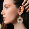 Earrings, accessory, European style, suitable for import