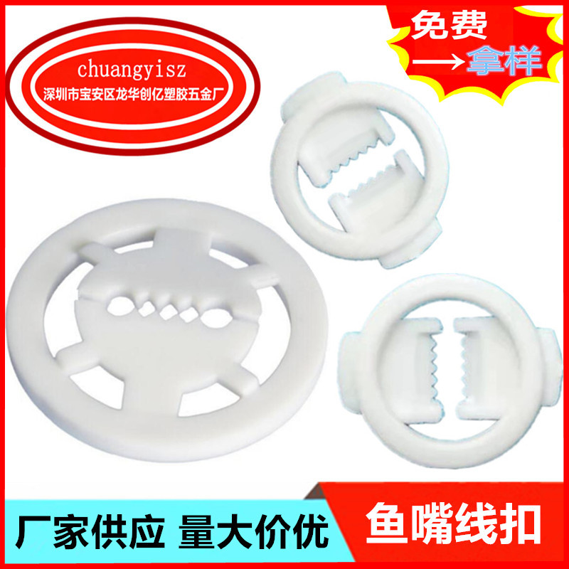 Manufactor supply Plastic Fish mouth Line deduction PC Fish mouth Card line Router