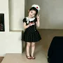 女童娃娃领小女孩新款裙子