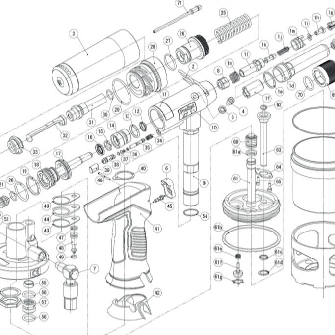 POP拉钉枪 铆钉枪 拉铆枪配件 TRGGER PIN 76003 76003-02024