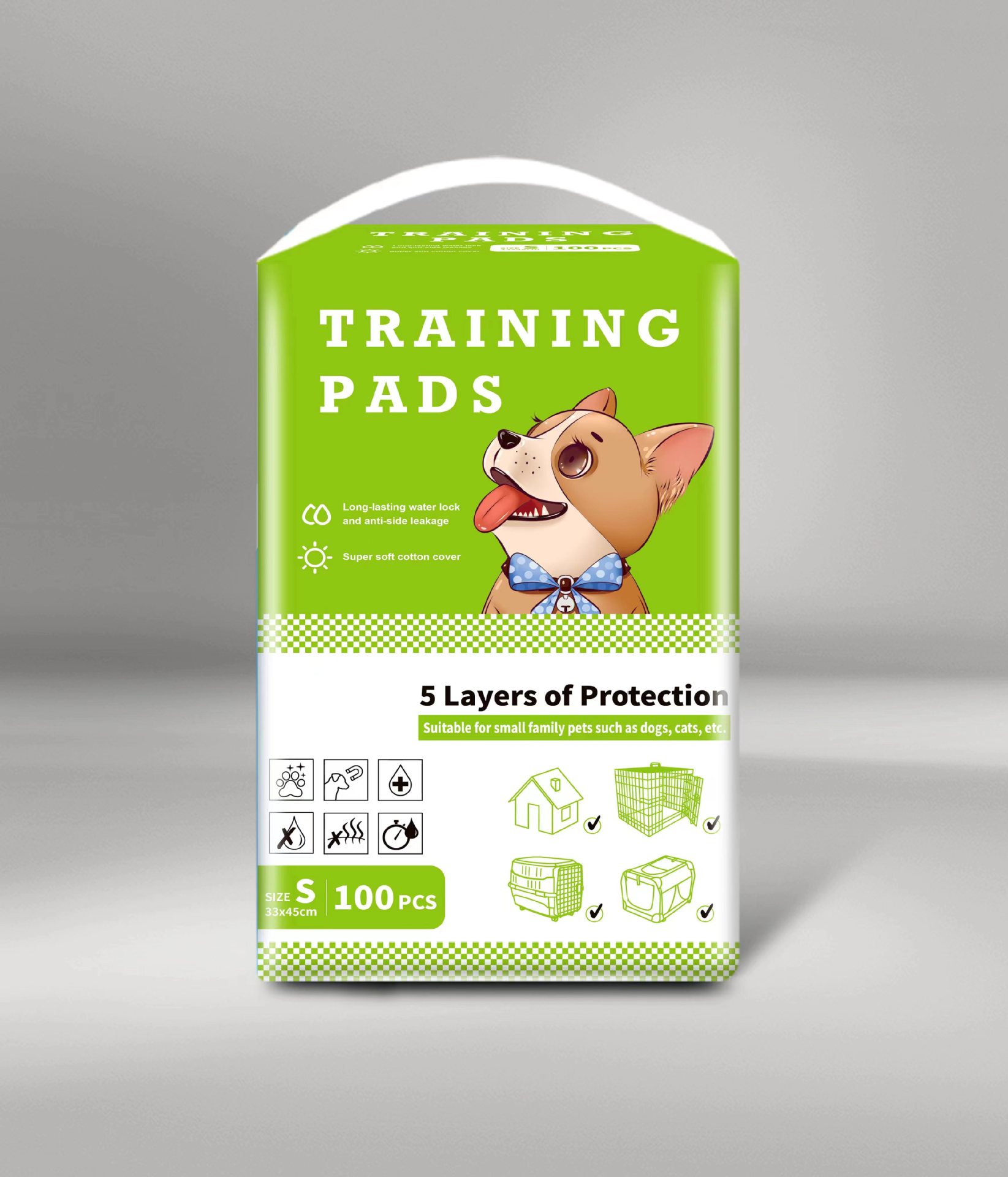 Almohadilla para perros, desodorización de fibra de carbón de bambú, almohadilla para mascotas, pañales para perros, almohadilla absorbente desechable, limpieza de mascotas