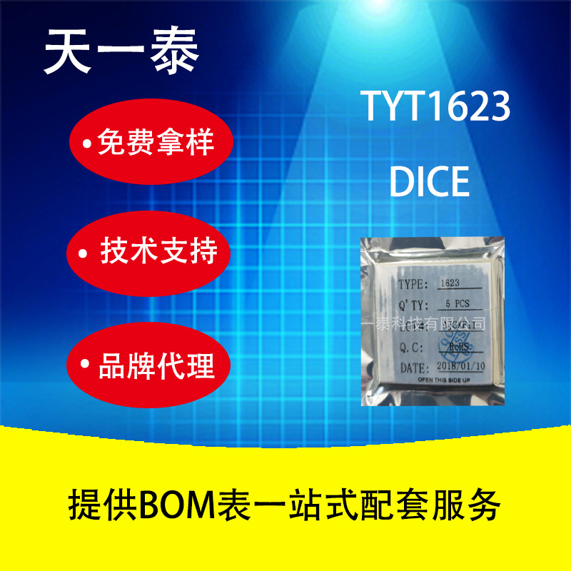 自主品牌TYT1623代替SL4808  LCD驱动IC,台湾晶圆，代替HT1623