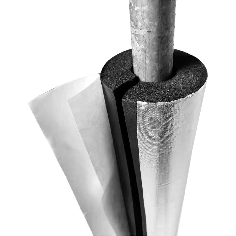 Резиновая и пластиковая изоляционная втулка для трубы, самоклеящаяся водопроводная труба, антифриз, изоляция, хлопок, пожарный кондиционер, огнестойкий теплоизоляционный материал