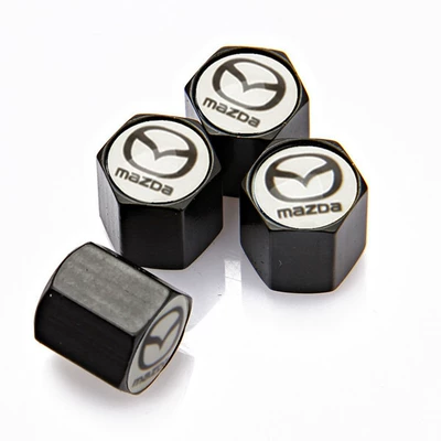 car tire valve cap – valve - black-label-mazda-4-black