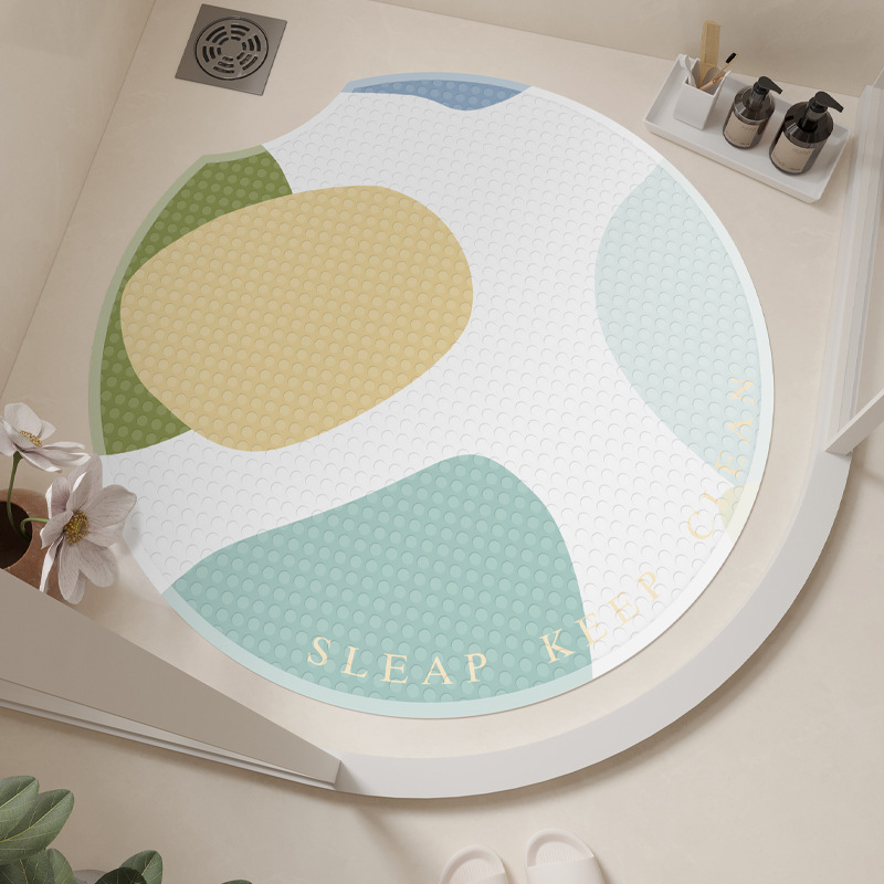 노르딕 그린 라운드(2세대 욕실매트)